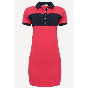 Imagem de Vestido Listrado Aleatory Feeling Vermelho-Feminino