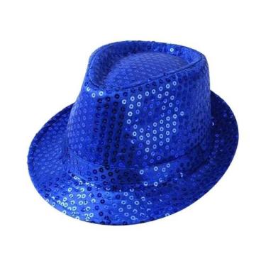 Imagem de Chapéu De Cowboy Unissex Com Lantejoulas Brilhantes E Contas Para Fest