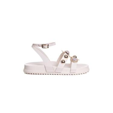 Imagem de Sandália Flatform Pixolé Off White - MISS LOVE, 36