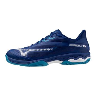Imagem de Mizuno Tênis masculino Wave Exceed Light 2 AC, Bellwether Azul-branco, 39