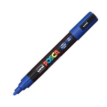 Imagem de Caneta Posca Uni Ball Pc-5M Azul Escuro