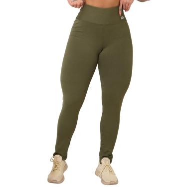 Imagem de Calça Legging Skinny Cintura Alta para Treino e Academia-Feminino