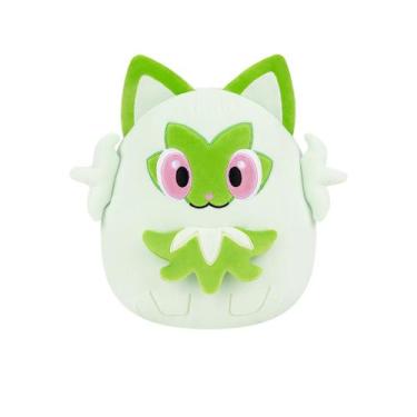 Imagem de Squishmallows - Pelúcia Sprigatito de 25Cm Pokémon