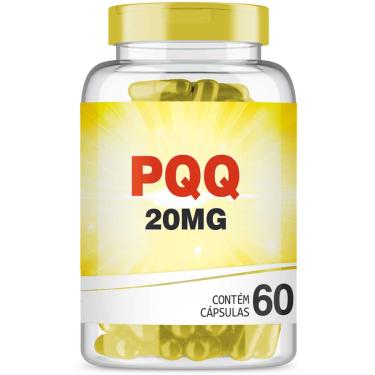 Imagem de Pqq Pirroloquinolina Quinona 20mg com 60 cápsulas