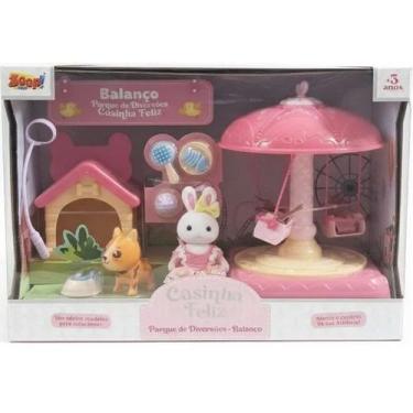 Imagem de Casinha Feliz Parque de Diversões Balanço Zoop TOYS ZP01361