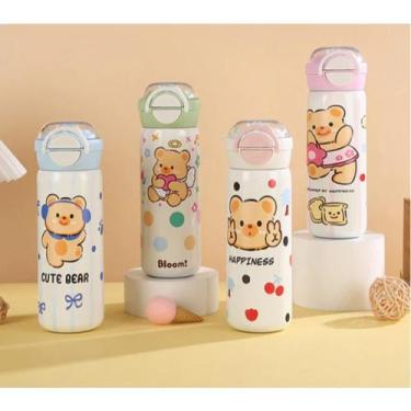Imagem de Garrafa Termica 500mL Infantil Aço Inox - Garrafa Termica Aço Inox, Ro