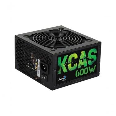 Imagem de Fonte Gamer Atx Aerocool Kcas 600w 80 Plus Full Range Apfc