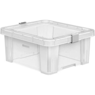 Imagem de Caixa Organizadora Tramontina Office 17L em Polipropileno Transparente