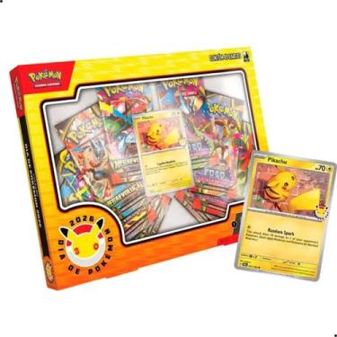 Imagem de Box Coleção Dia De Pokémon 2026 Original Copag