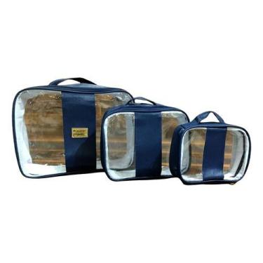 Imagem de 2 Kits Bolsa Maternidade Necesserie Alyaht 6 Peças Organizadora Bebê -