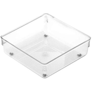 Imagem de Organizador de Gaveta em Acrílico  Com Pé Antiderrapante Utensílios de