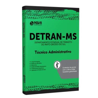 Imagem de Apostila DETRAN-MS - Técnico Administrativo - Nova Concursos