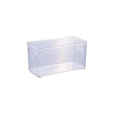 Imagem de Organizador de geladeira armario cozinha multiuso 10x20 - Plasutil
