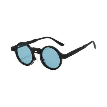 Imagem de Óculos De Sol Redondos Vintage, Masculinos E Femininos, Retrô, Hip-hop