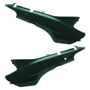 Imagem de Tampa Lateral Moto Honda Biz 100 1998 À 2005 Cromo Forte, VERDE MARAJÓ