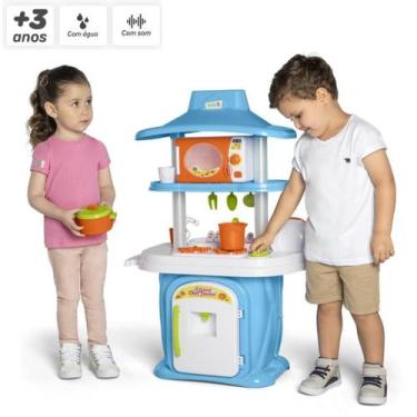 Imagem de Cozinha Infantil LE GRAND CHEF TATETI  Com Pia E Água Fogão Forninho P