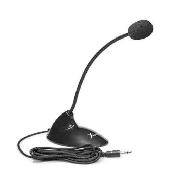 Imagem de Microfone Gamer de Mesa Knup Podcast Para PC e Notebook P2 Pedestal Kp