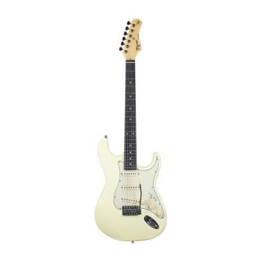 Imagem de Guitarra Elétrica Tagima TW Séries TG-500 Stratocaster Cor:Olympic Whi