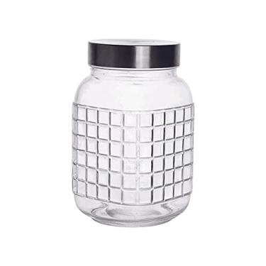 Imagem de POTE VIDRO QUADRICULADO 1,5L