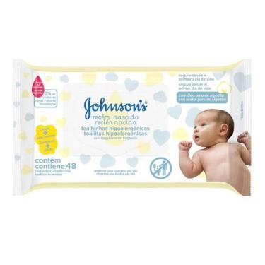 Imagem de Toalhas Umedecidas Johnson's Baby Recém-Nascido 48Un - Johnson & Johns