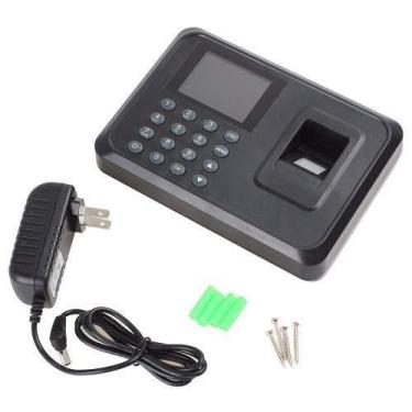 Imagem de Relógio De Ponto Biométrico - com Leitor Impressão Digital - Eletrônico