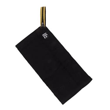 Imagem de Toalha de Taco de Sinuca, Pano de Taco de Bilhar Preto Leve, Portátil Com Gancho para Clube Esportivo de Bilhar