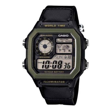 Imagem de Relógio Casio Masculino Quadrado Ae-1200Whb-1Bvdf