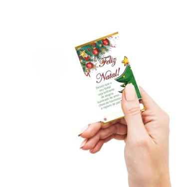 Imagem de Cartão Natal Boas festas Agradecimento ao cliente tag - 50