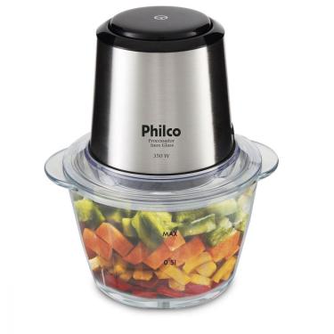 Imagem de Processador Inox Glass 350W PPS01I Philco 110V