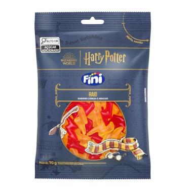 Imagem de Balas de Gelatina Fini Harry Potter Raio Sabor Cereja e Abacaxi 70g