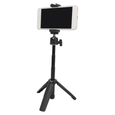 Imagem de Telefone Celular Tripé, Mini Desktop Tripé Com 360 ° Panorâmica Bola Cabeça e Telefone Clipe, Extensão Pólo Tripé, Mini Viagem Tripé Compatível Com Telefones, Câmeras, Projetor