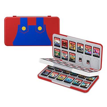 Imagem de KENOBEE Nintendo Switch Game Case - 48 Game & 24 Micro SD Card Slots, Travel-Friendly