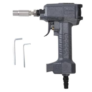 Imagem de 1170 pistola pneumática do prego deco, nailer decorativo pneumático da aderência da mobília para o estofamento de couro do sofá