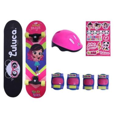 Imagem de Luluca Skate Com Acessórios Super Beijo - Fun Divirta-se