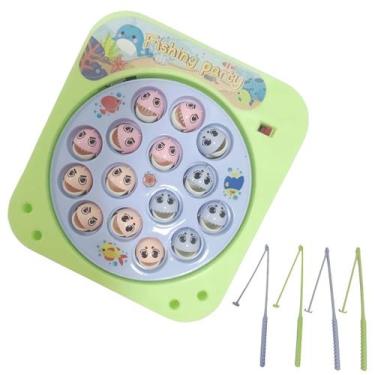 Imagem de Jogo Pega Peixe Infantil Criança Brinquedo Interativo Pesca Pescaria A