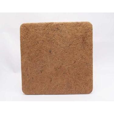 Imagem de Placa Fibra de Coco Coquim 20x20x1,5cm Orquídeas Bromélias