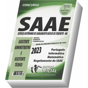 Imagem de Apostila Saae Itabirito Assistente Administrativo E Técnico - Curso of