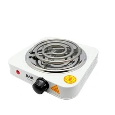 Imagem de Fogão Bak Fogareiro Elétrico Portátil Boca Espiral Compacto 1000W Cook