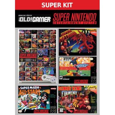 Imagem de Kit Pôster - Super Nintendo - 5 Pôsteres - Editora Europa