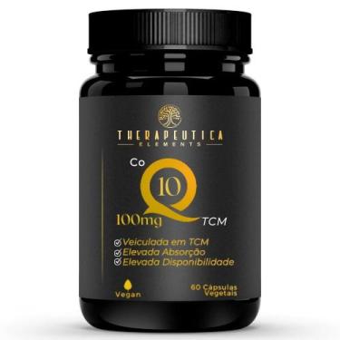 Imagem de Coenzima Q10 (Ubiquinona) 100mg em TCM Vegan 60 Cáps Therapeutica - TH