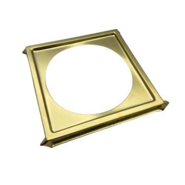 Imagem de Porta Grelha Dourado 15x15cm By Fineza