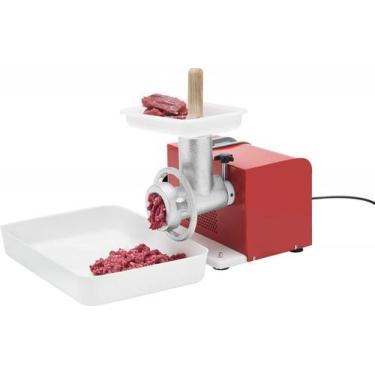 Imagem de Moedor de carne e extrusora pro anodilar boca Nº8 1/3 CV, Vermelho, 11