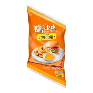 Imagem de Molho billy & jack cheddar food service 1,01l - ki sabor
