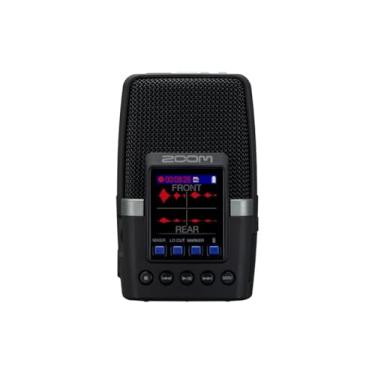 Imagem de Zoom H2essential Gravador prático com vários microfones, flutuante de 32 bits, gravador portátil, 3 microfones embutidos, som mono, estéreo e surround, grava em cartão SD, microfone USB, para música