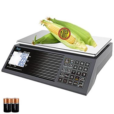 Imagem de Aclas Balança Digital de Computação de Preços Ntep Certificada Legal para Comércio 60Lb...