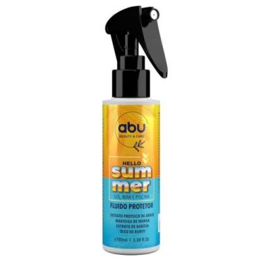 Imagem de Fluido protetor hello summer sol, mar e piscina 100ml abu cosméticos