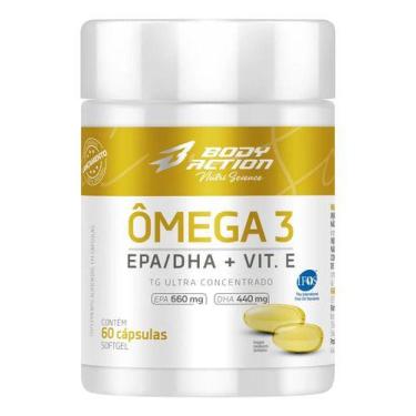 Imagem de Omega 3 Tg Ultra Concentrado Epa Dha + Vit E 60 Softgels - BODYACTION