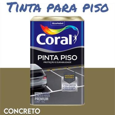 Imagem de Tinta Pinta Piso 18 Litros Premium Coral Escolha Cor, Concreto