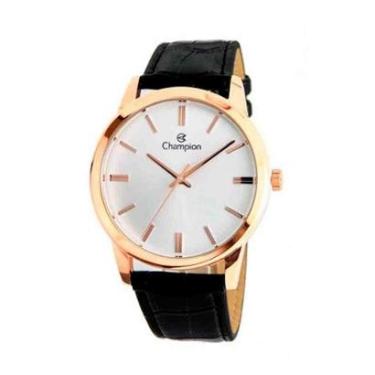 Imagem de Relógio Champion Feminino CN20702Z Preto/ Rosé-Feminino