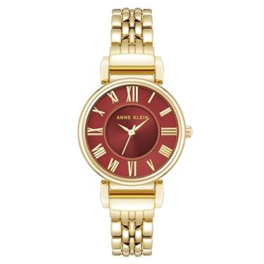 Imagem de Anne Klein Relógio de pulseira feminino, Dourado
